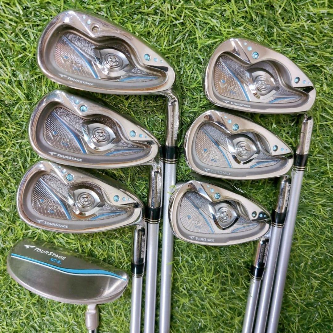 TOURSTAGE ツアーステージ VIQ CL レディース L ゴルフセット