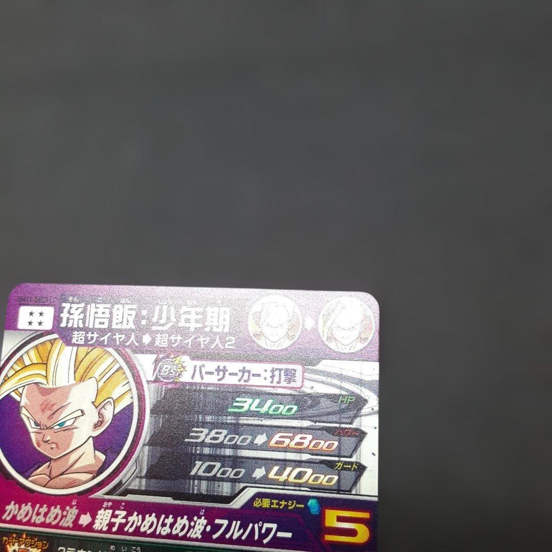 スーパードラゴンボールヒーローズ UM12-SEC3 LC 孫悟飯 少年期