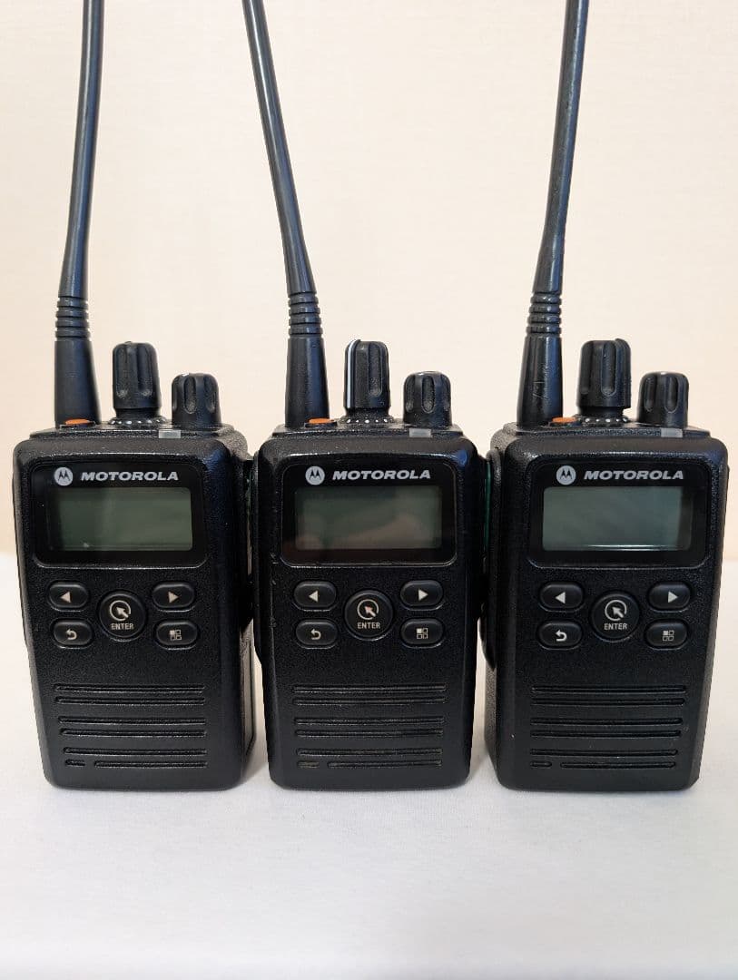 モトローラ デジタル簡易無線機 免許局 GDB4800 3台セット