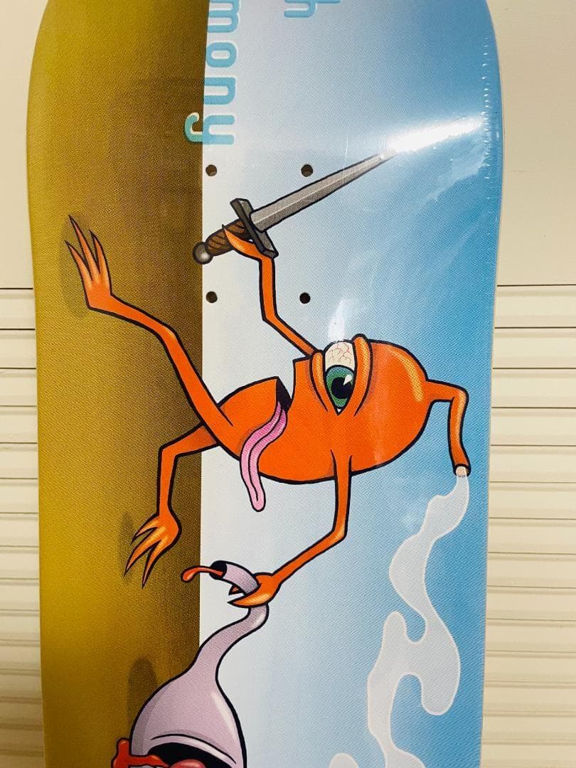 TOY MACHINEトイマシーン　スケートボードデッキ　8.25*32インチ