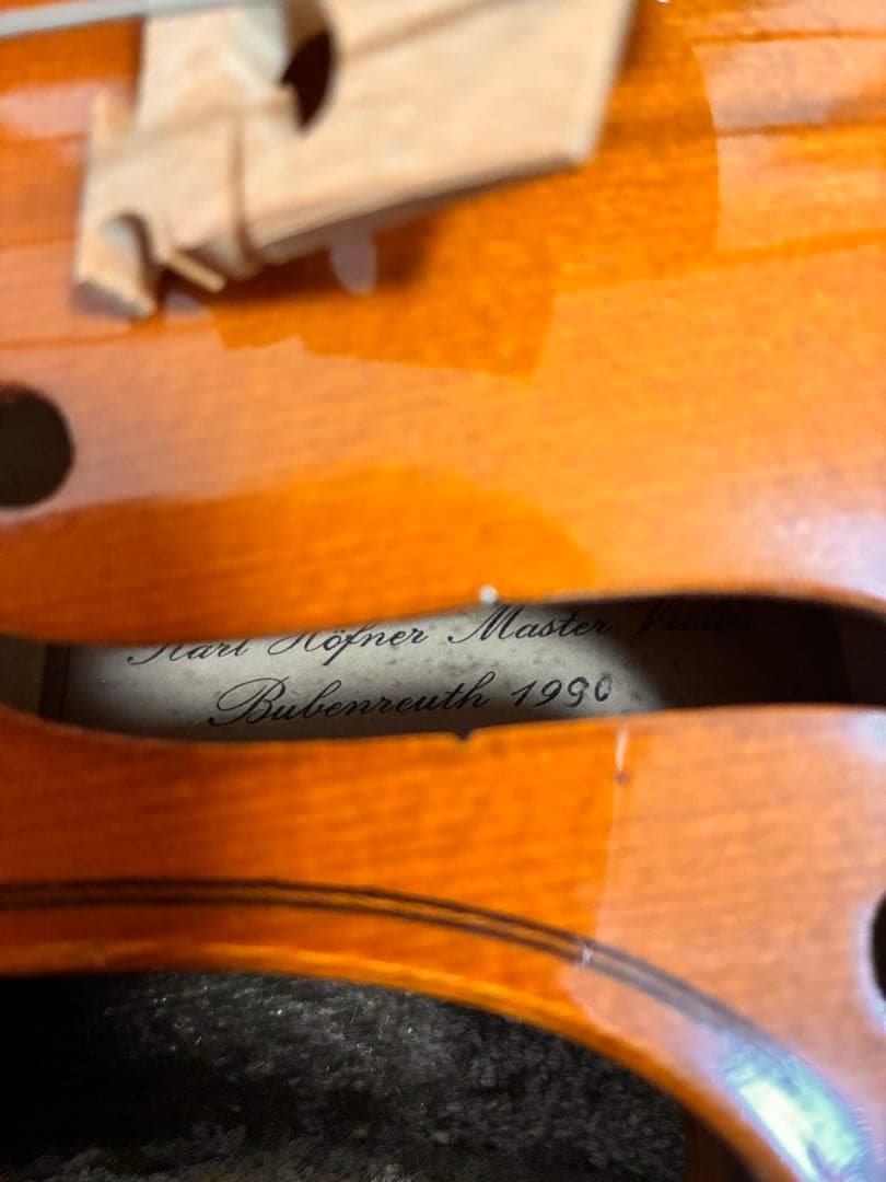 バイオリン KARL HOFNER　カールヘフナ-KH-91美品 弓ARCHET