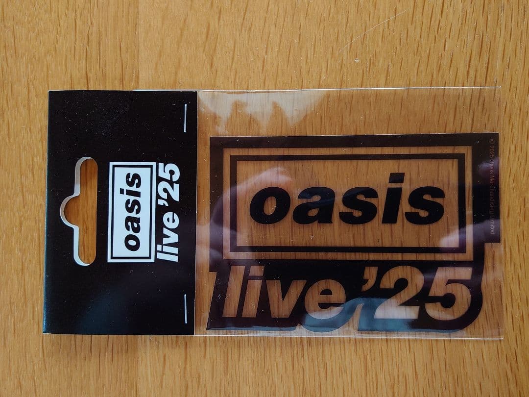 【入手困難】新品未開封oasis オアシスステッカー マグネット Live'25