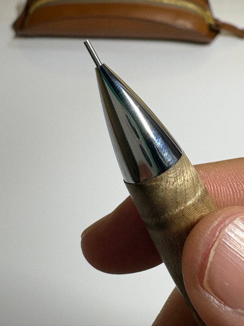 公房楔　マーブルウッド　シャーペン　ペンシル楔