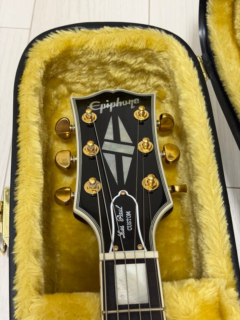 (~10/13)Epiphone Les Paul Custom ギブソンヘッド