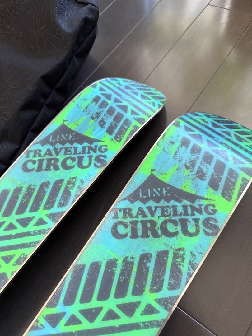 LINE スキー板　ビンディング　ケース　3点セット