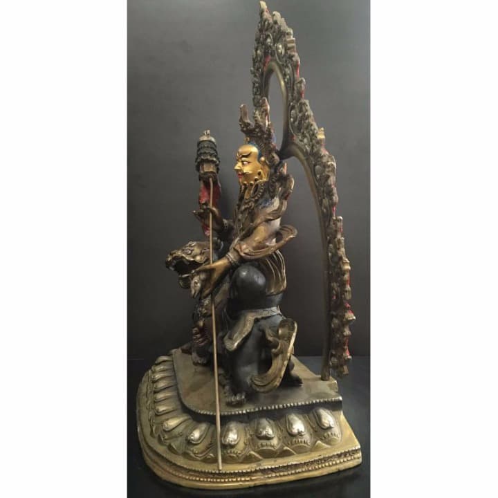 ◆ジャンバラ(宝蔵神)像◆仏教　チベット
