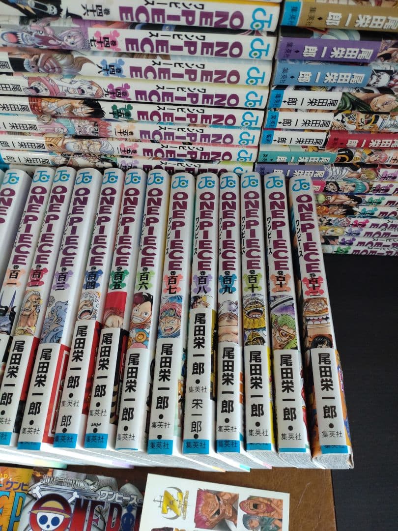 ONE PIECE 全巻セット 1-112巻 ステッカー付き