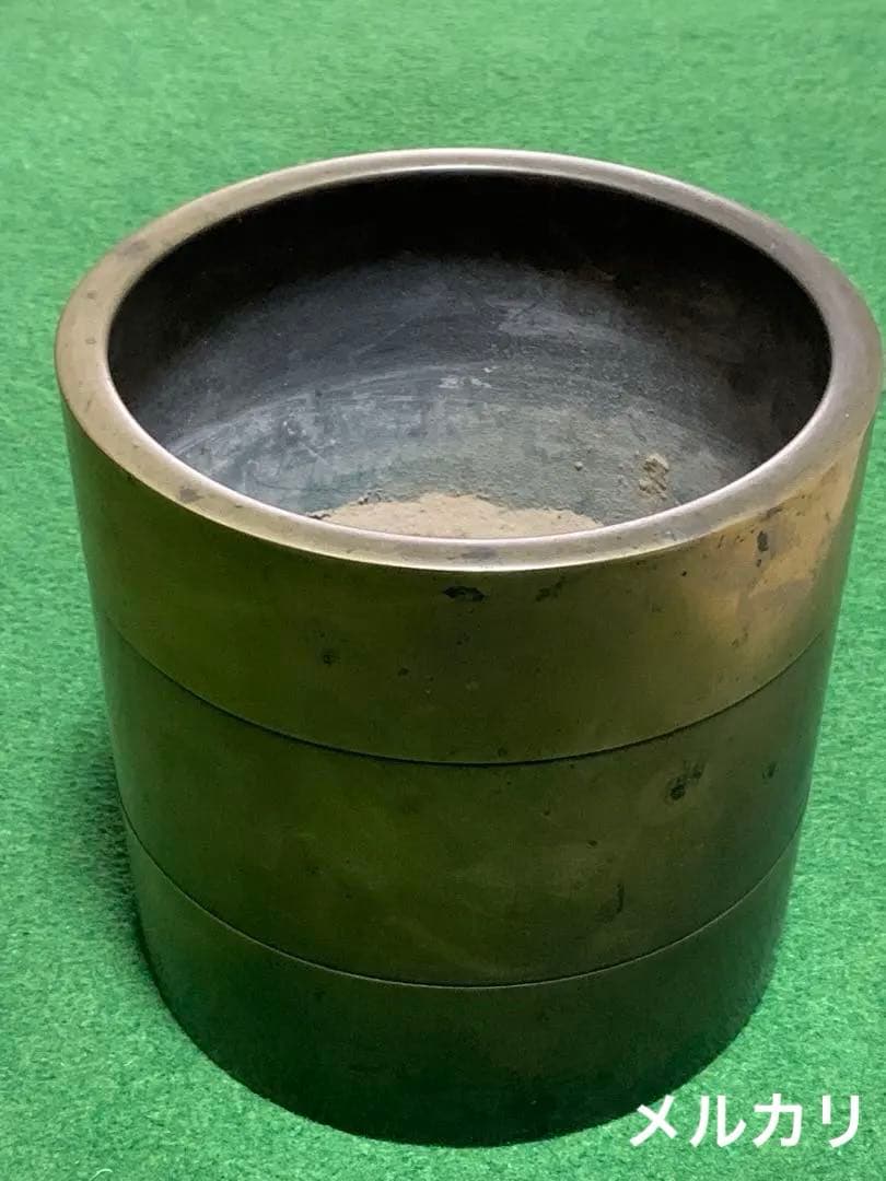 金属工芸品　手焙り　火鉢