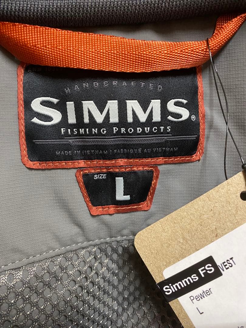 SIMMS FS VEST FSベスト　Lサイズ　新品未使用品