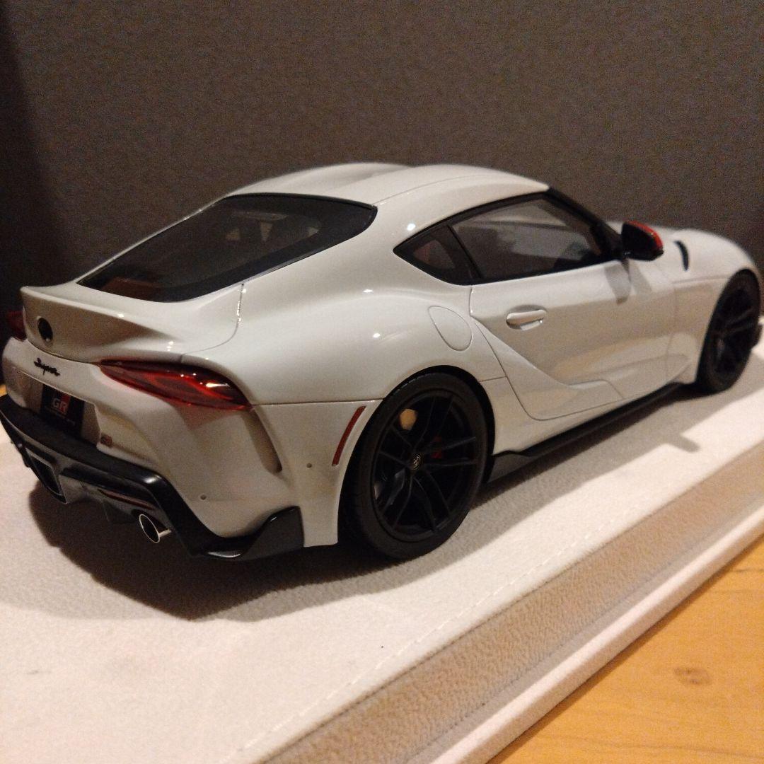 ミニカー　メイクアップ　GRスープラ　1/18