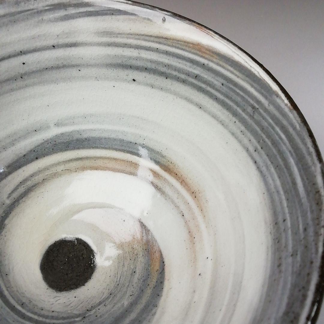 Ｔ２５３　茶碗　『唐津刷毛目茶碗』『中里隆』　共箱　抹茶碗　茶道具