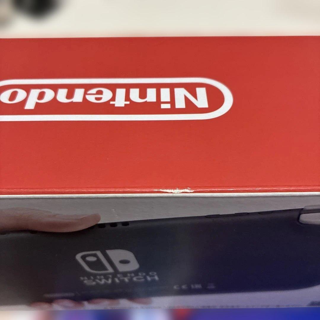 Nintendo Switch Lite グレー 本体　箱に傷あり