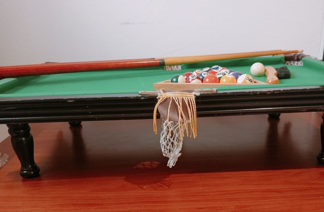 ビリヤード 昭和レトロ 木製