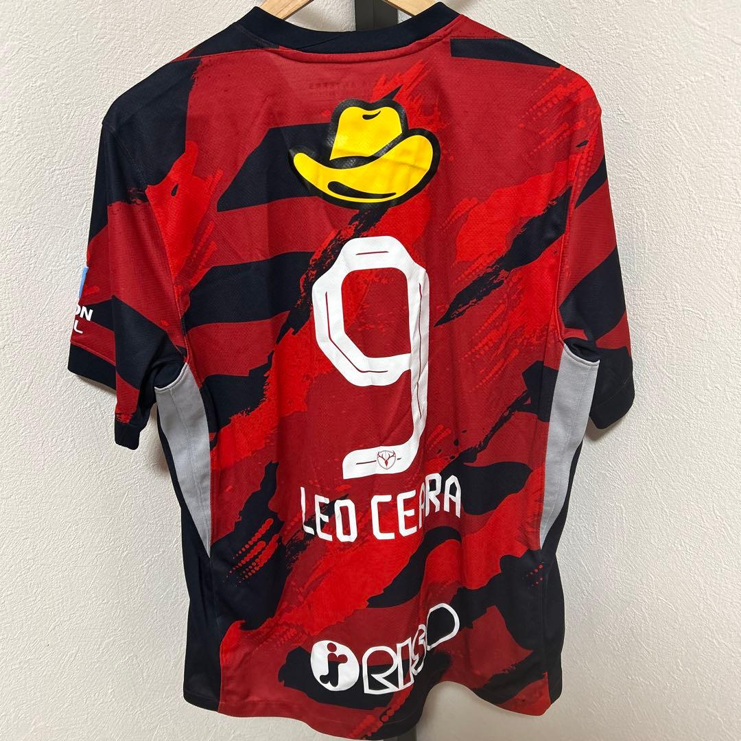 鹿島アントラーズ　2025 ユニホーム　#9 レオセアラ　XXL