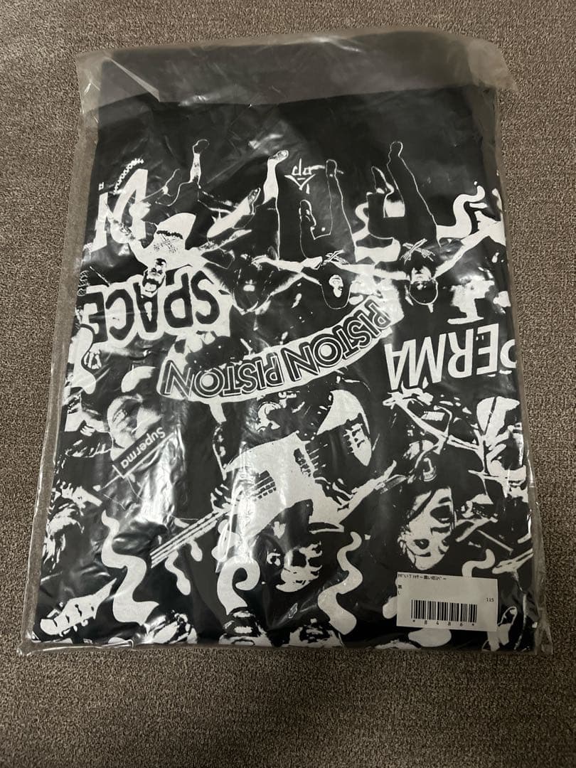 【未開封】 マキシマムザホルモン 黒い恋スぺ Tシャツ Superma　Lサイズ