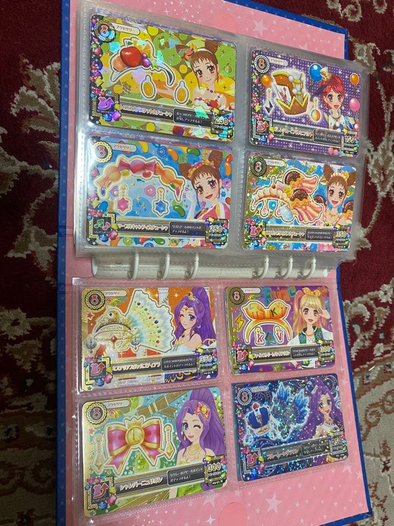 アイカツカード　 セクシー107枚➕アクセ18枚　計　125枚　 値下げ中