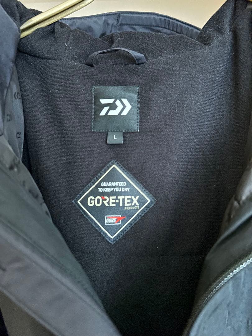 2/14-2/22のみ出品　ダイワ DW-1925 (ブラック／L) 上着のみ