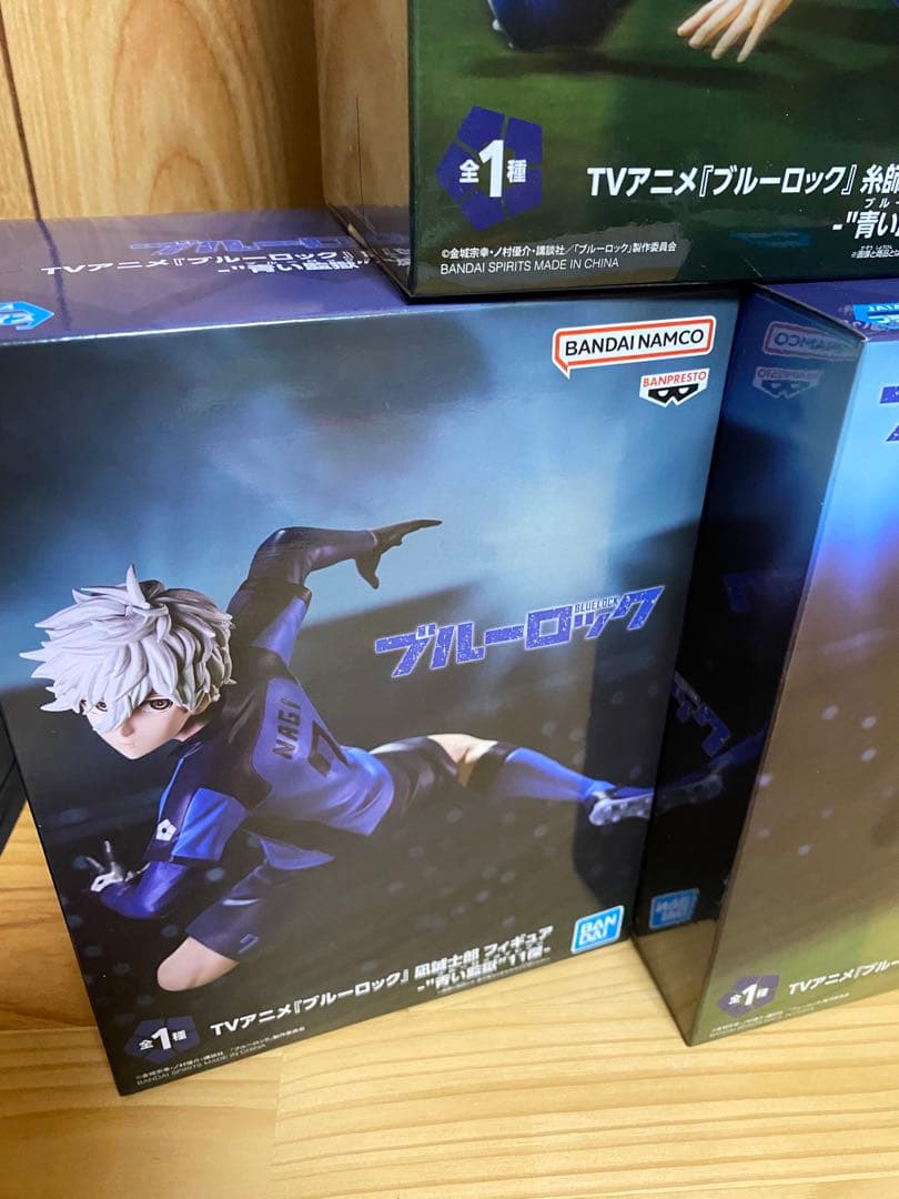 バンダイナムコ ブルーロック フィギュア 5体セット