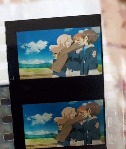 ガールズ＆パンツァー　ガルパン　総集編特典　生フィルム　2枚セット