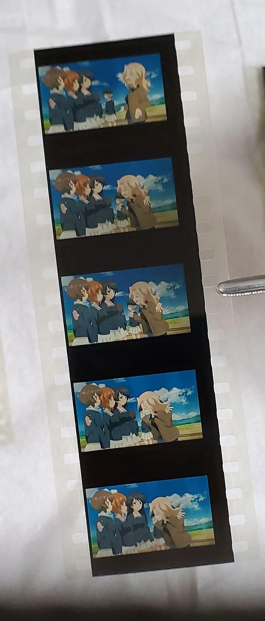 ガールズ＆パンツァー　ガルパン　総集編特典　生フィルム　2枚セット