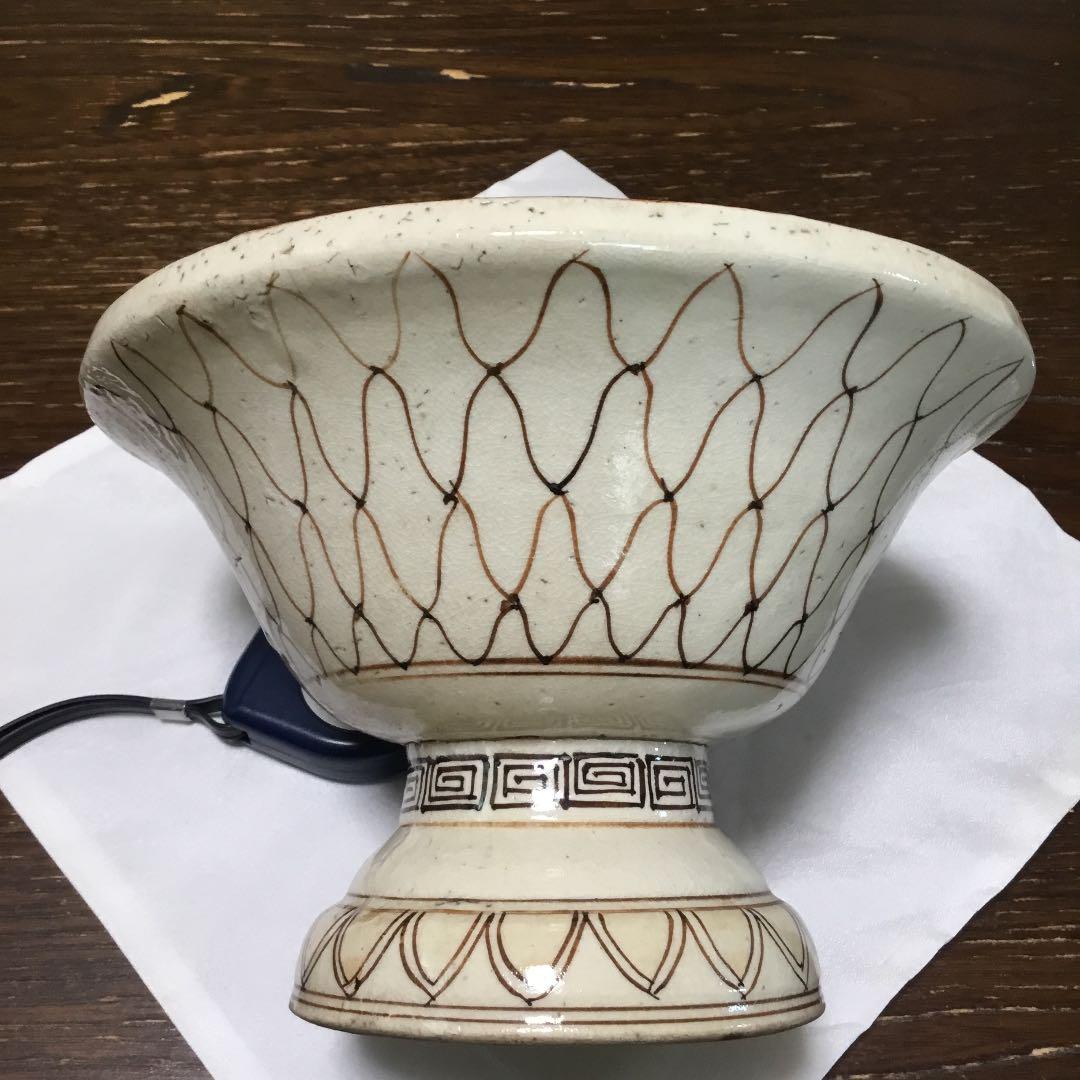 江戸後期　絵瀬戸盃洗　無傷