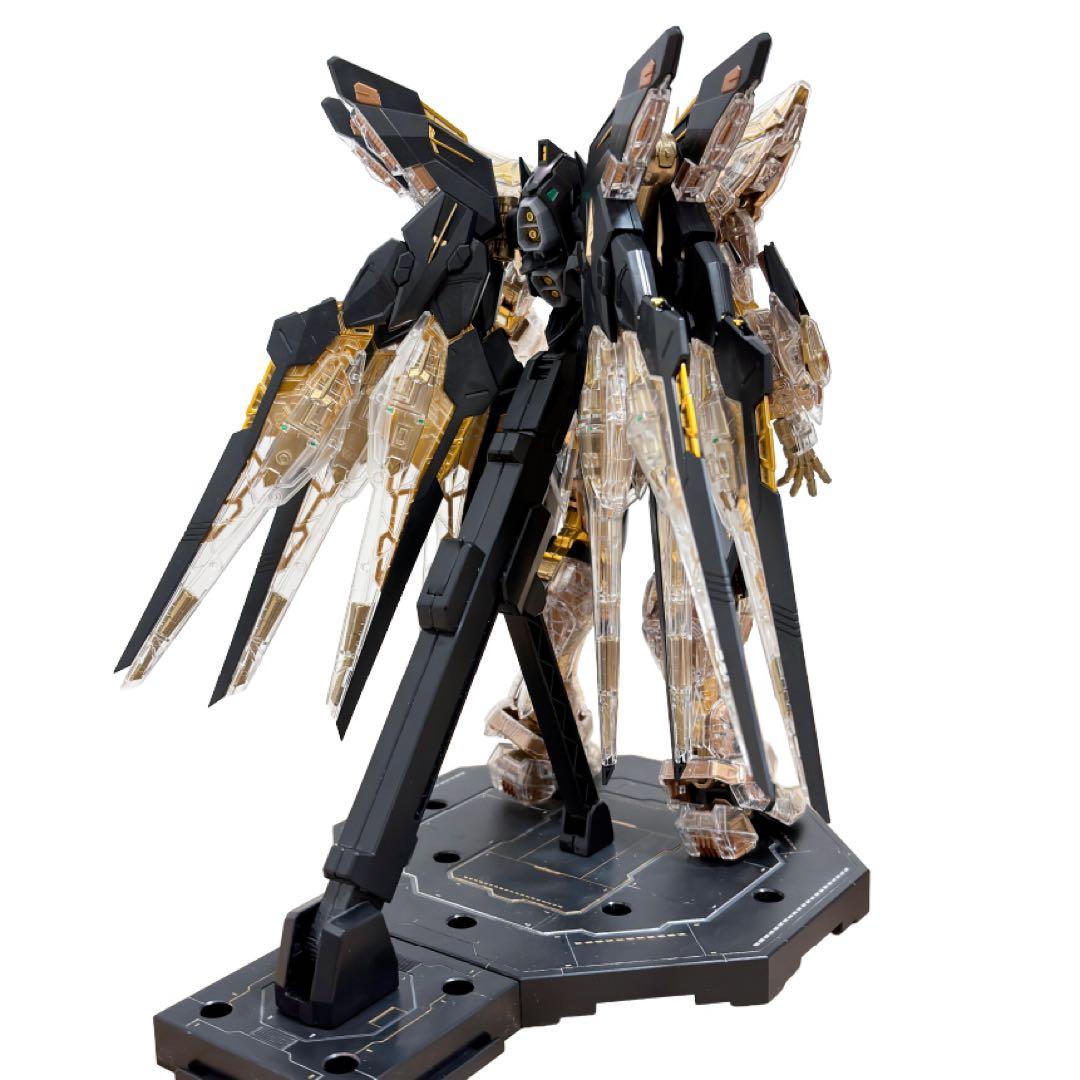 塗装完成品 MGEX ストライクフリーダム メカニカルクリア