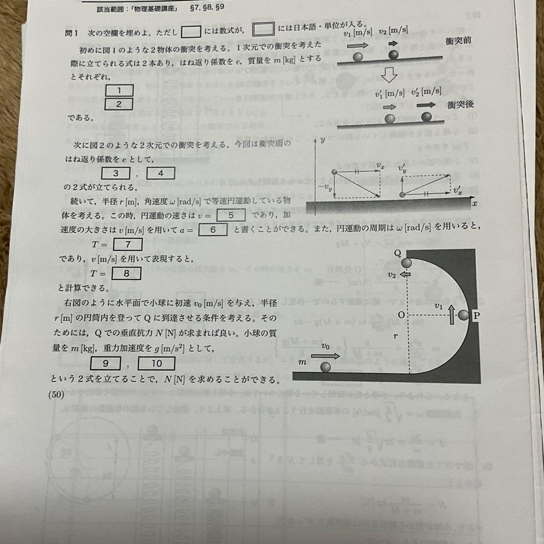 鉄緑会　高2物理　久保先生プリント&テキスト