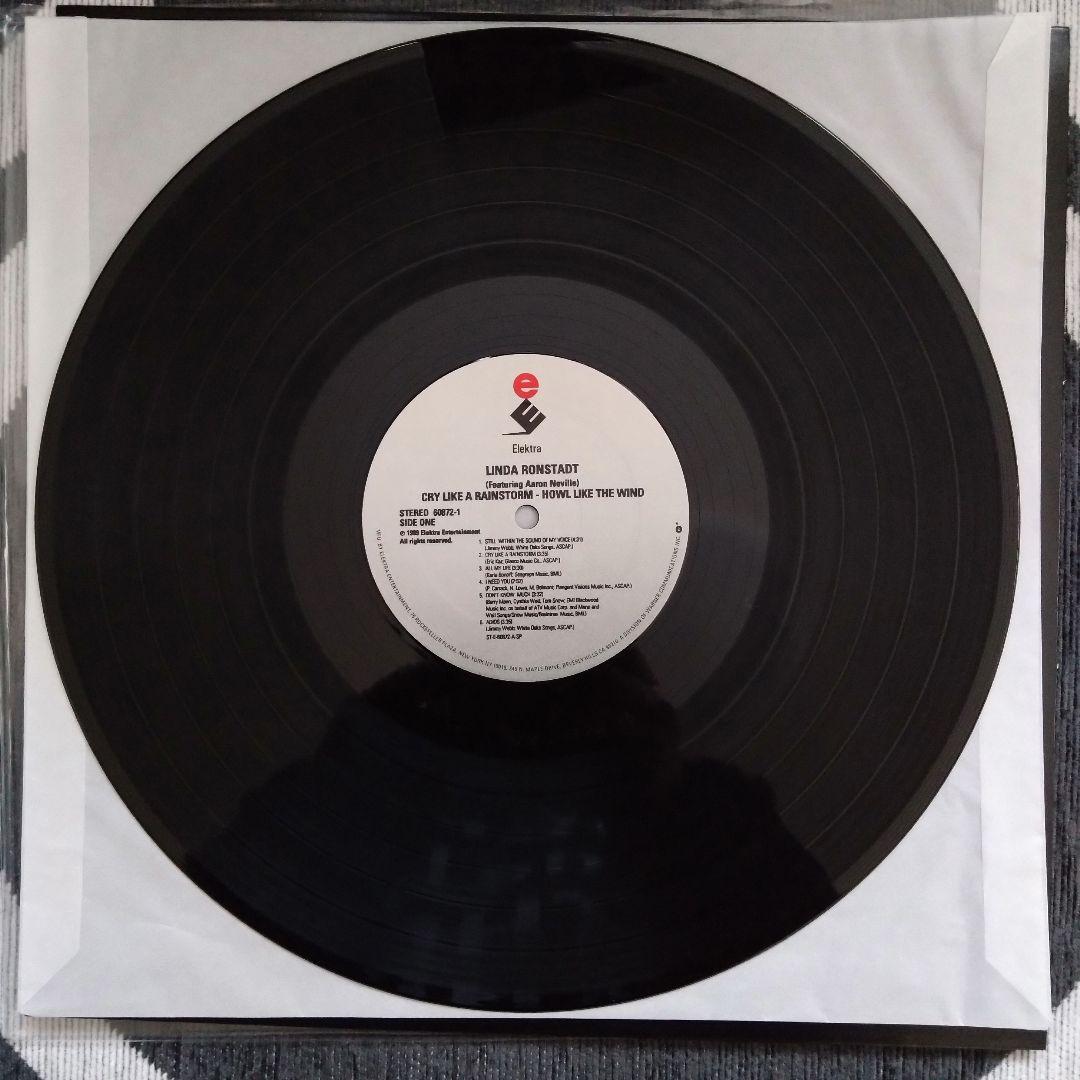 Linda Ronstadt Cry Like a Rainstorm レコード