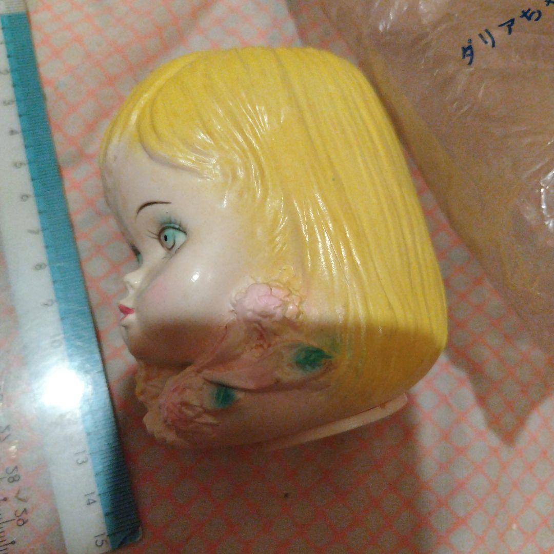 昭和レトロ　ダリアちゃん　ソフビ貯金箱 約10cm　そごうデパート　販促品　希少