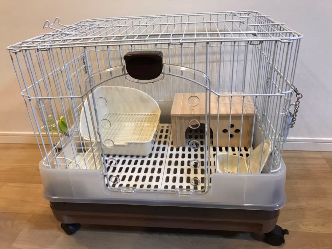 小動物（うさぎ）ケージ　トイレ　ハウス