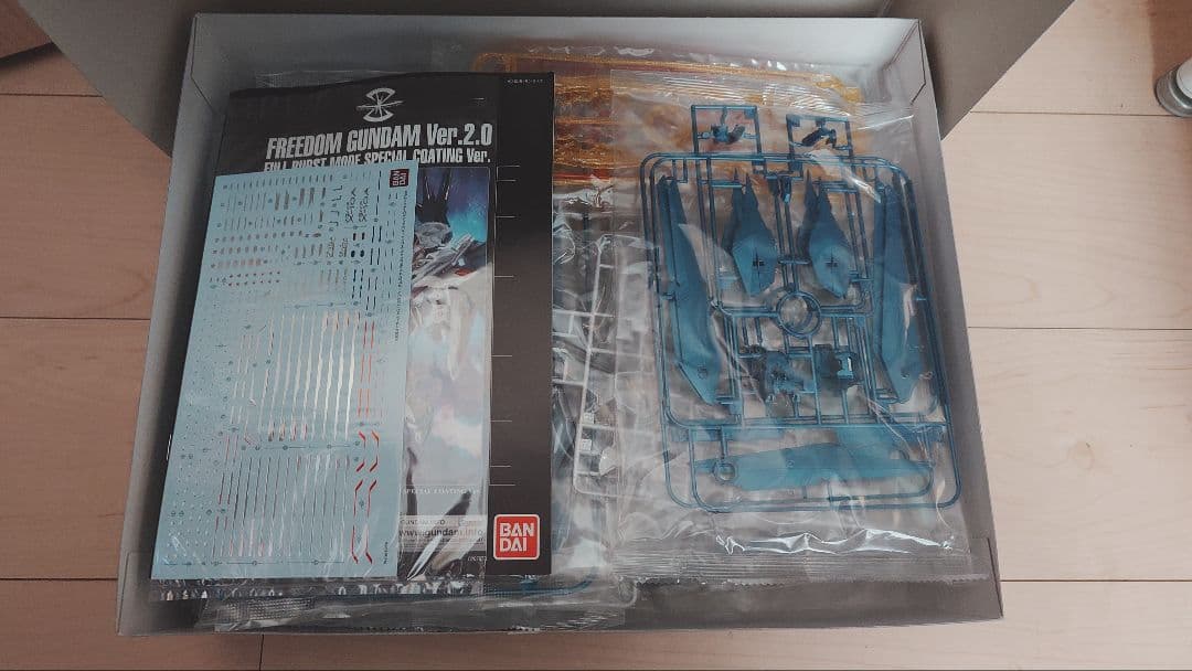 MG　フリーダムガンダムver2.0 フルバーストモード スペシャルコーティング