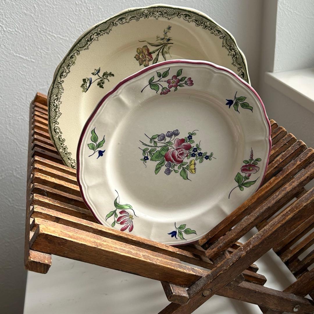 フランスアンティーク　ディッシュラック　アンティーク　ブロカント