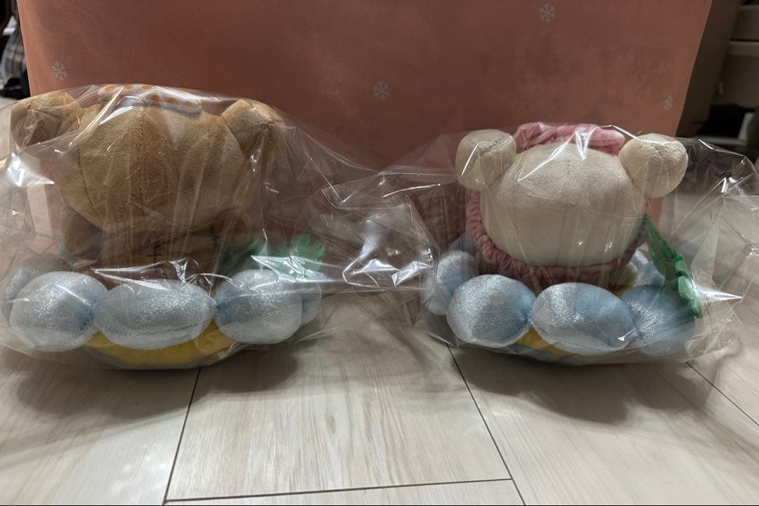 【タグ付】リラックマ　ぬいぐるみ　2体セット スパ ラクーア限定