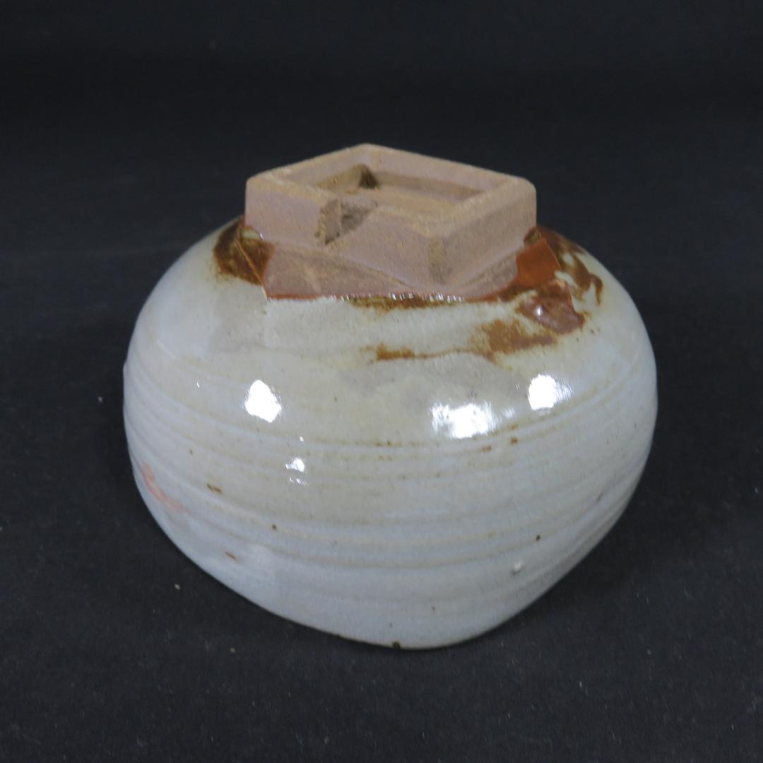 茶碗 石崎光四郎 共箱 木箱 抹茶碗 茶器 茶道具 四角高台