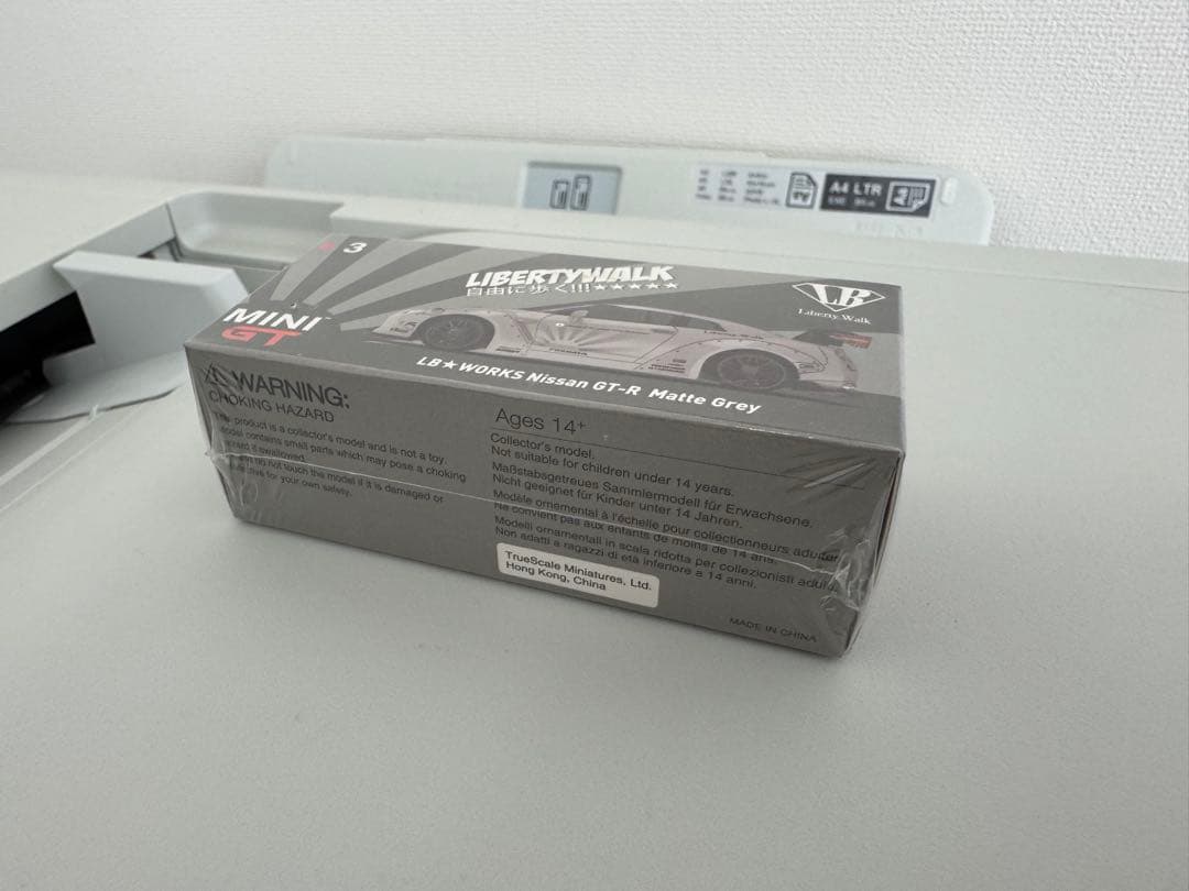 MiniGT LBWK 日産 GT-R マットグレー No.3