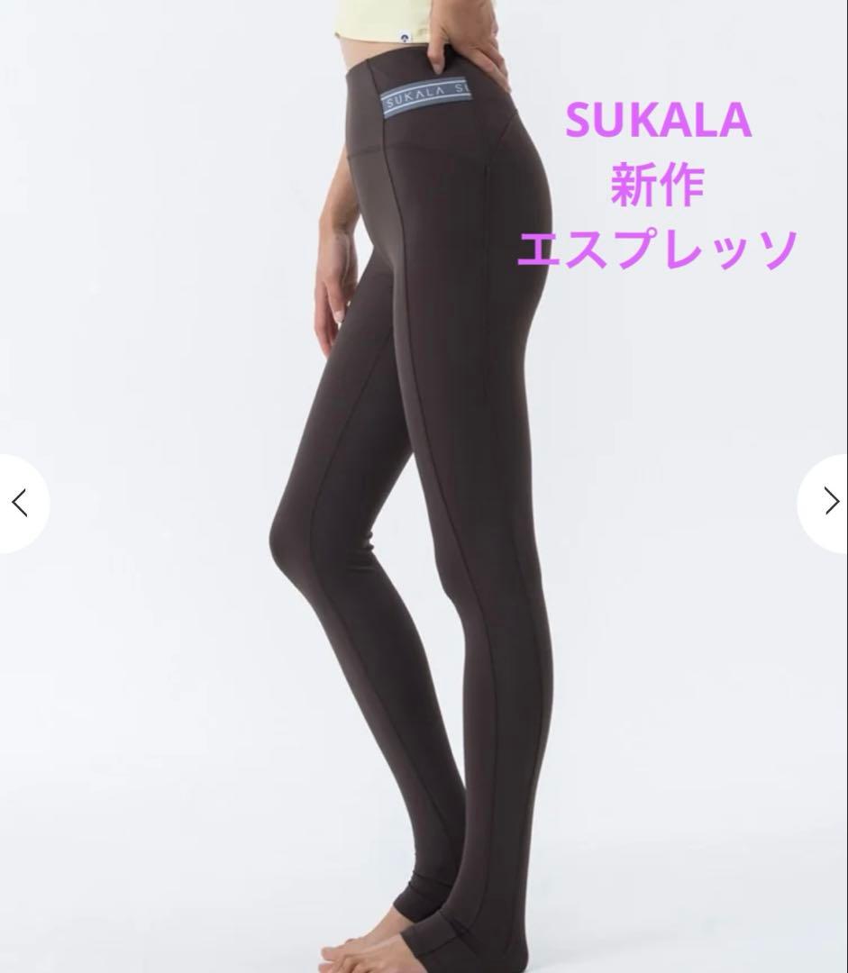 新作【SUKALA 】サイドベルトトレンカレギンス　レギンス　ピラティス