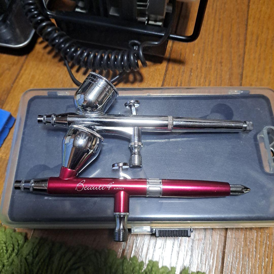 リニアコンプレッサーL5 　レギュレーター&　エアブラシ2本セット