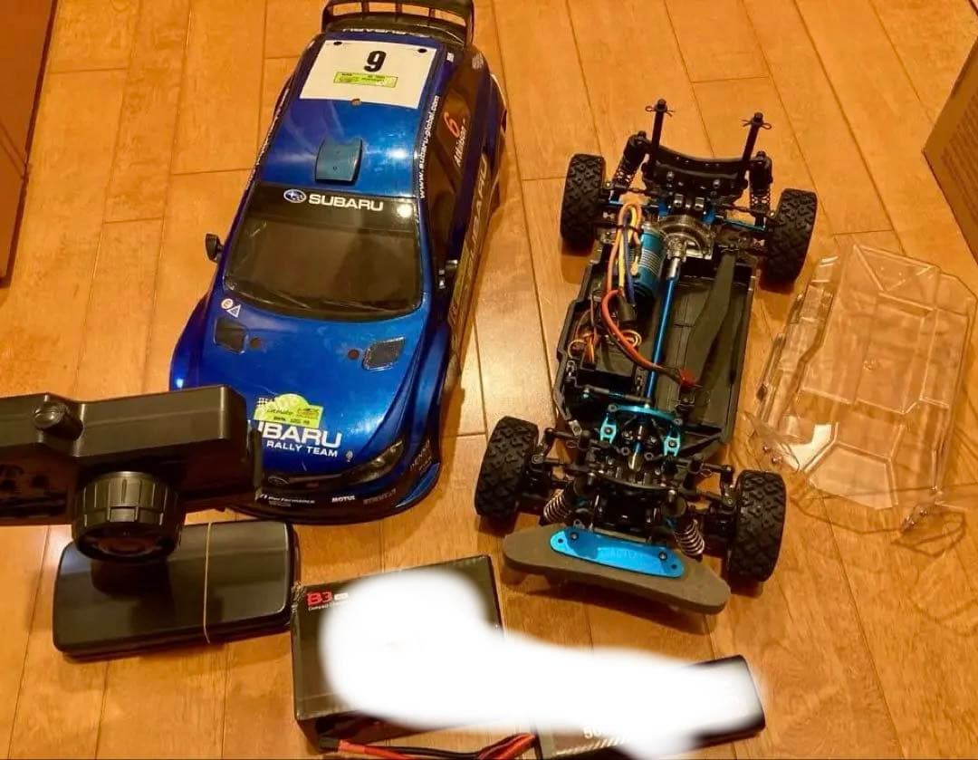 TT02 type-S足/未舗装OK高ストローク仕様 スリッパー装備インプレッサ