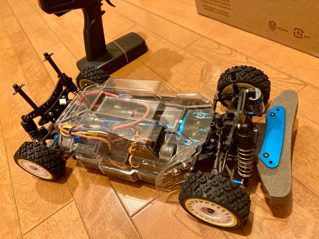 TT02 type-S足/未舗装OK高ストローク仕様 スリッパー装備インプレッサ