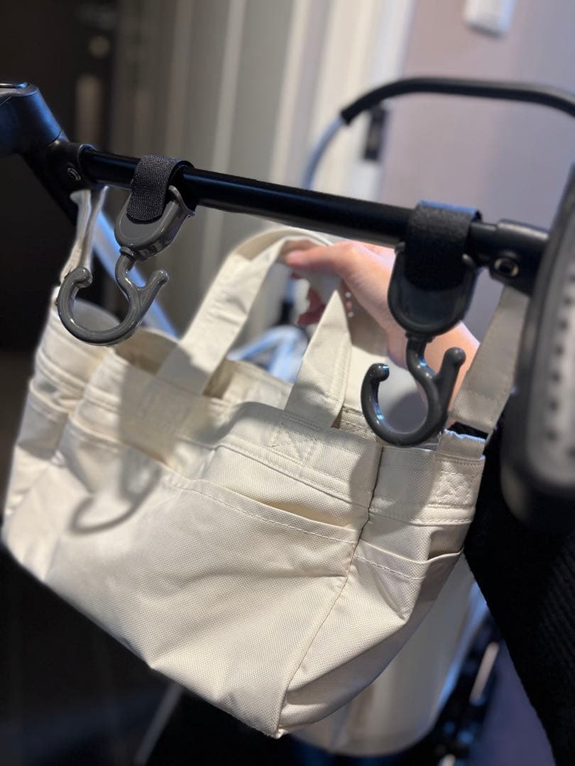 smooca ペットカート 折りたたみ式 ホワイトくまさんクッション付き