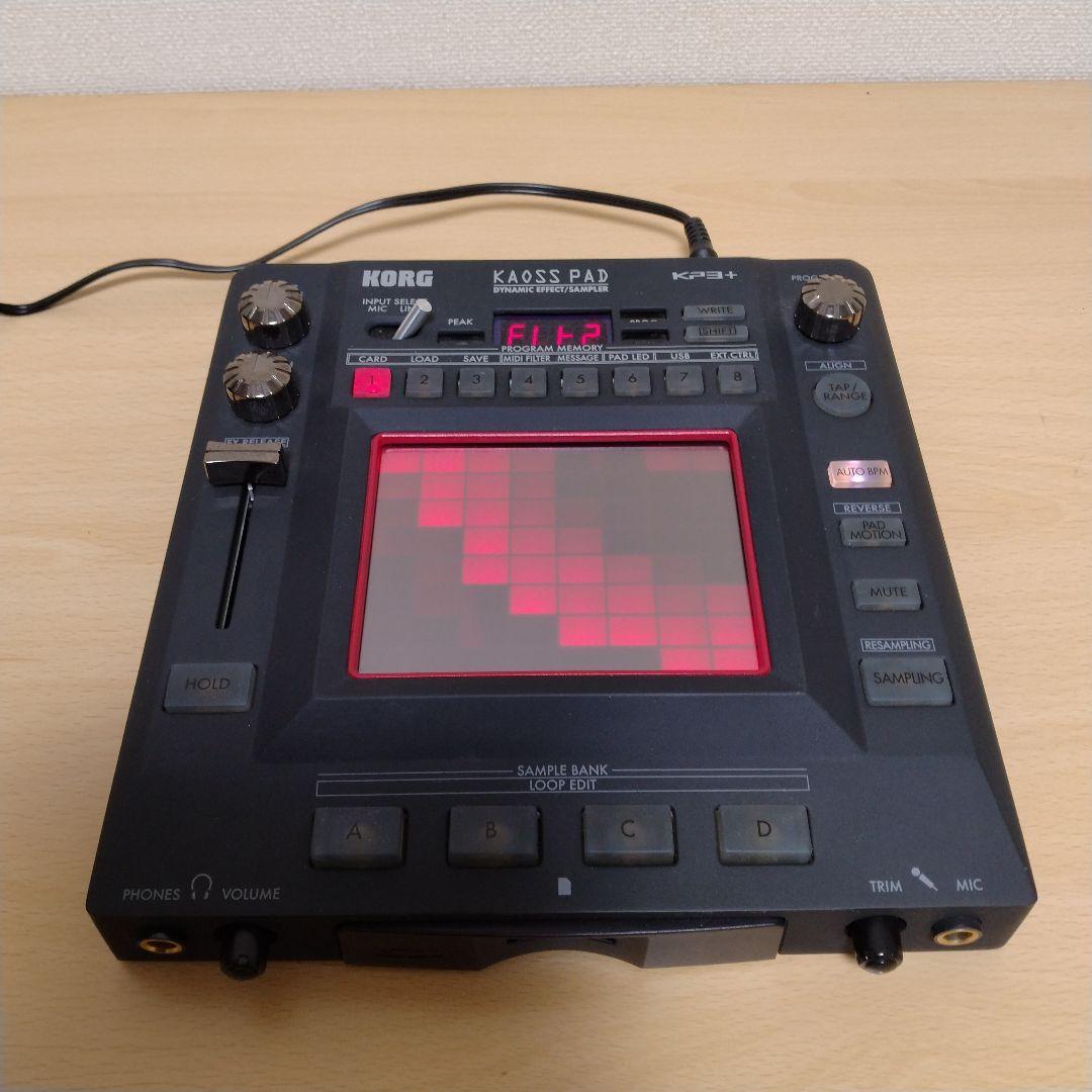KORG KAOSS PAD KP3+　カオスパッド　DJエフェクターサンプラー