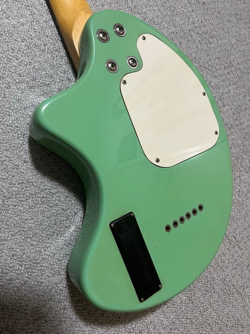 音出ます！ZO-3ミニエレキギター グリーン緑フェルナンデス