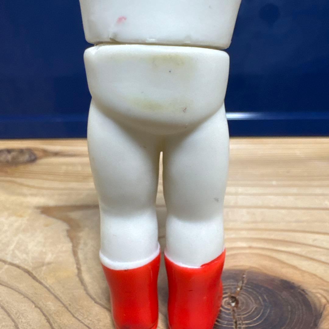 激レア‼️ 無版権　当時物タイガーマスク　ミスターノー　パチ　ソフビ　中嶋製作所