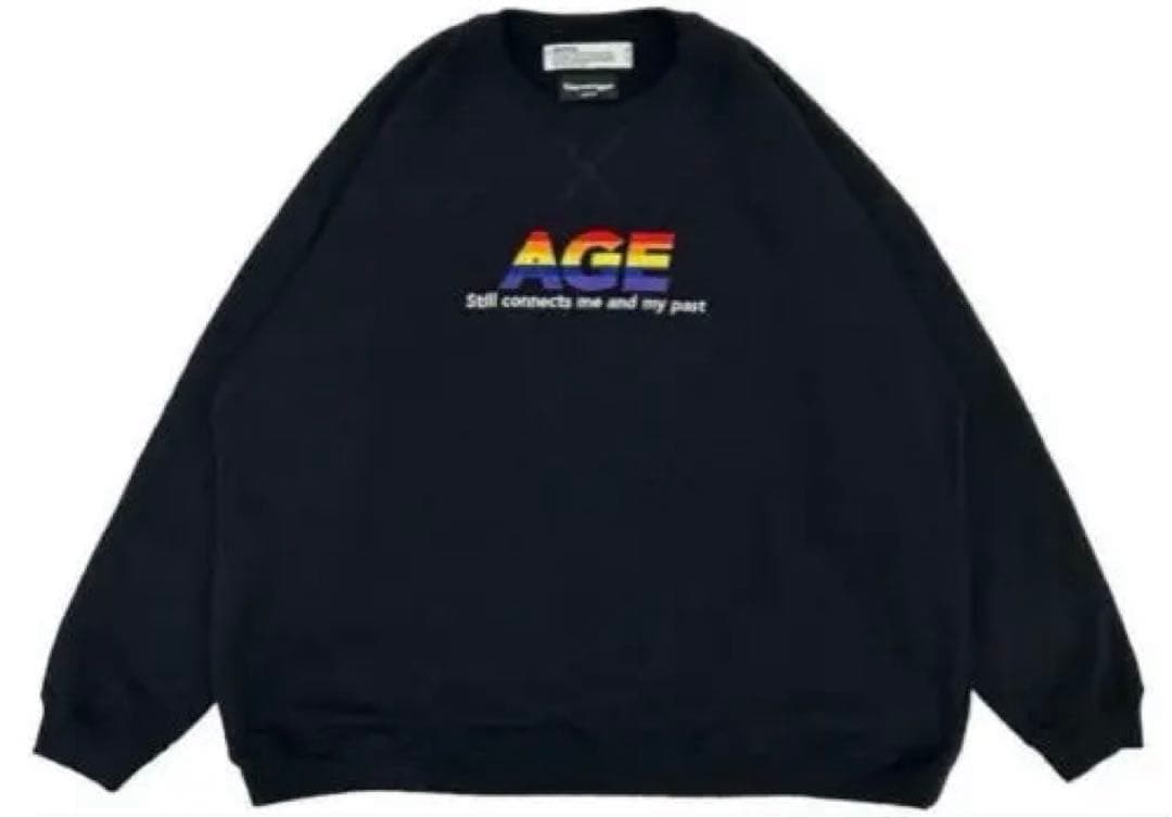 Age Factory スウェット　Black