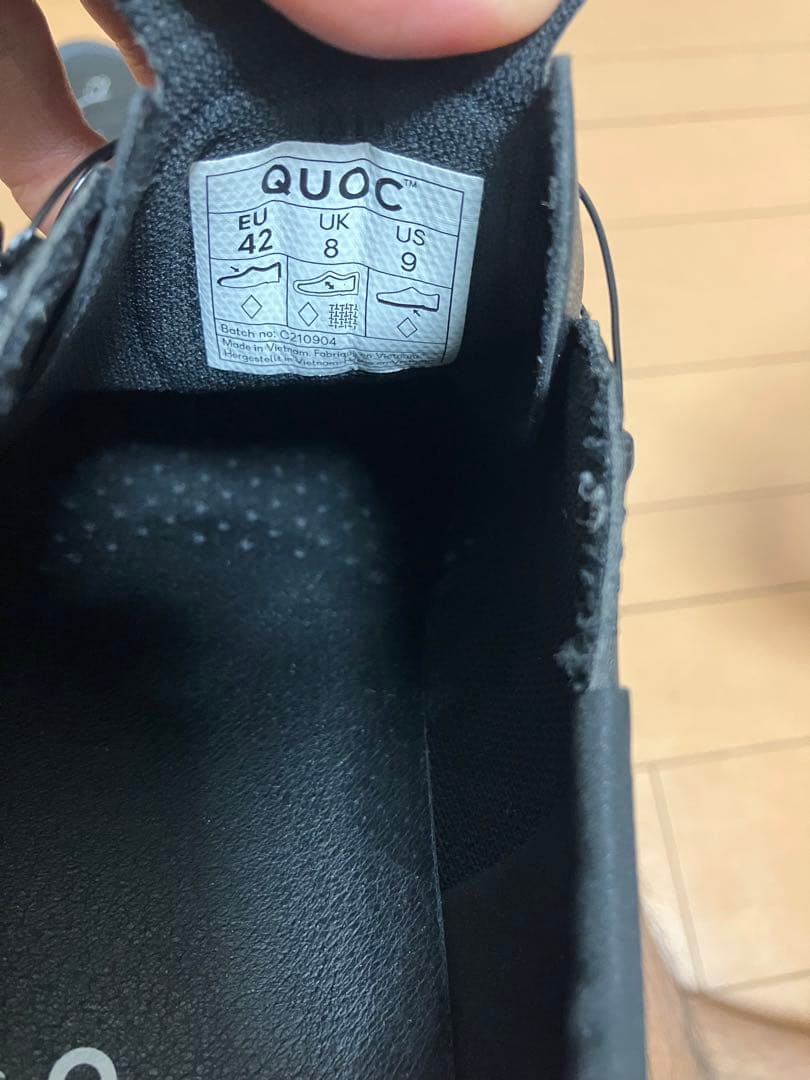 y*i様 QUOC 自転車シューズ BOAダイヤル ブラック