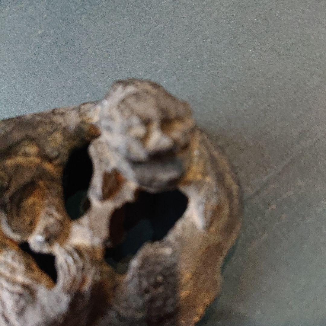 骨董 工芸品 香炉 唐獅子