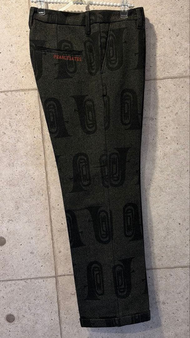 新品未使用PEARLY GATES レディースゴルフパンツ ツィード サイズ1