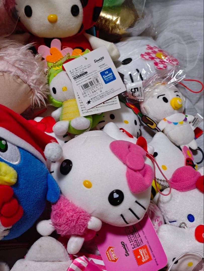サンリオ ハローキティ マスコット ぬいぐるみ まとめ セット 大量