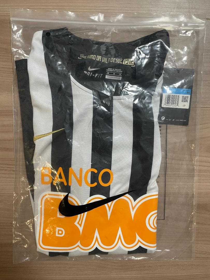 サントス ネイマールユニ（黒・新品未使用・タグ、袋付き）