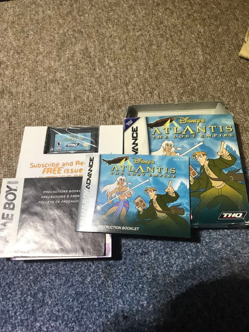 北米　英語版　アドバンス　アトランティス